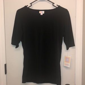 5/$20 Solid black Lularoe Gigi